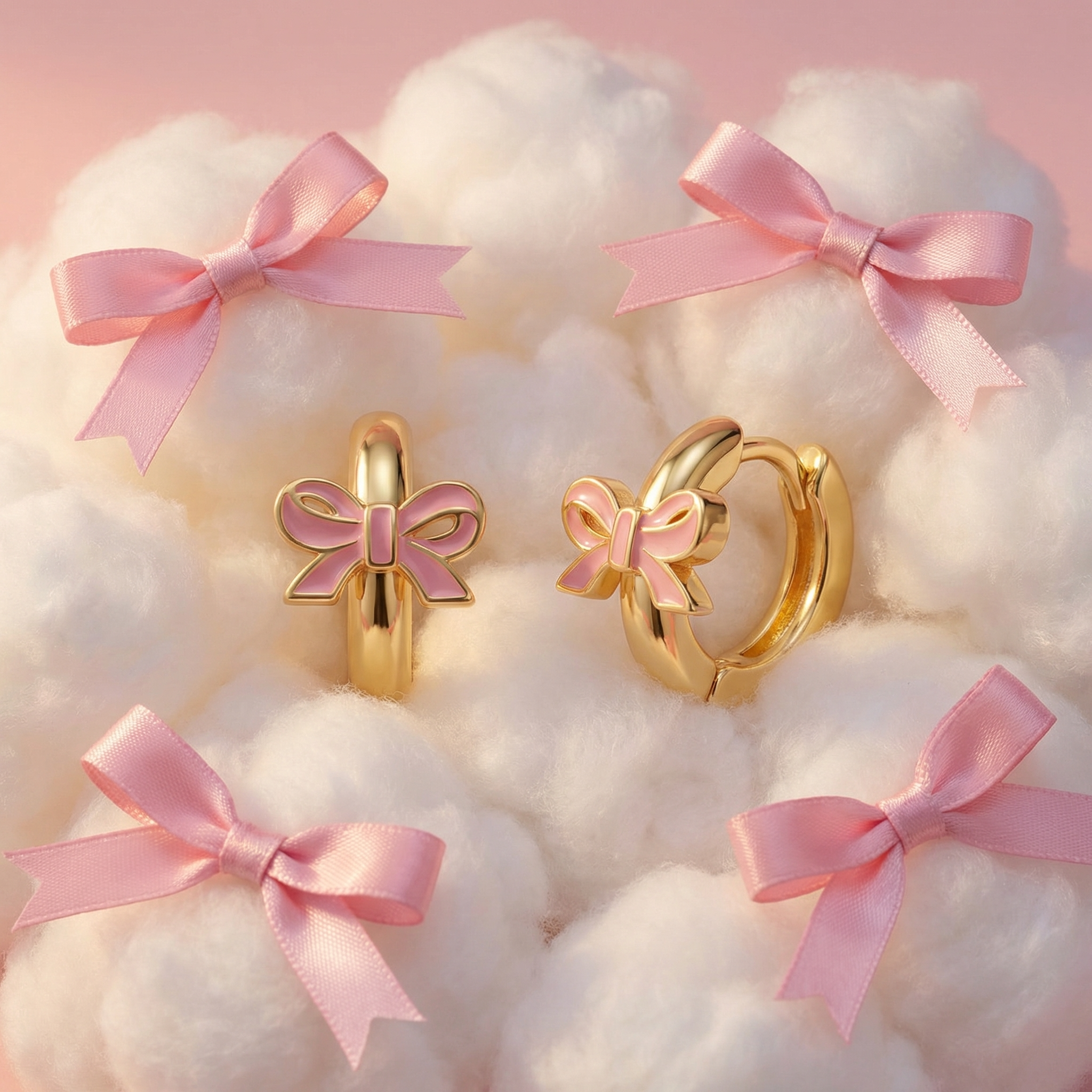 18k gold plated huggie hoop earrings for girls — girl nation canada graduation gift