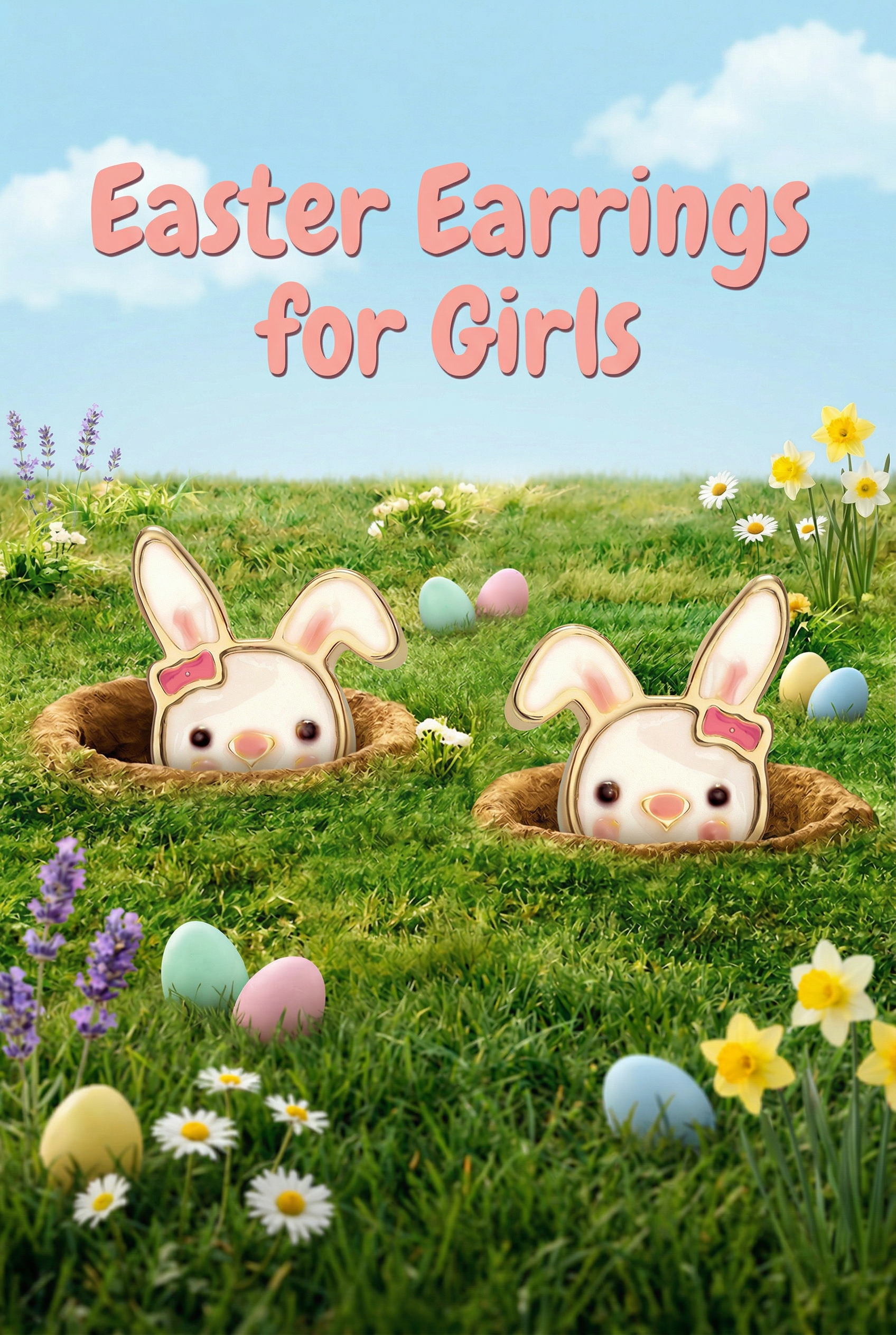 Easter basket ideas for girls in Canada — hypoallergenic clip-on  and stud earrings gift-wrapped by Girl Nation Canada