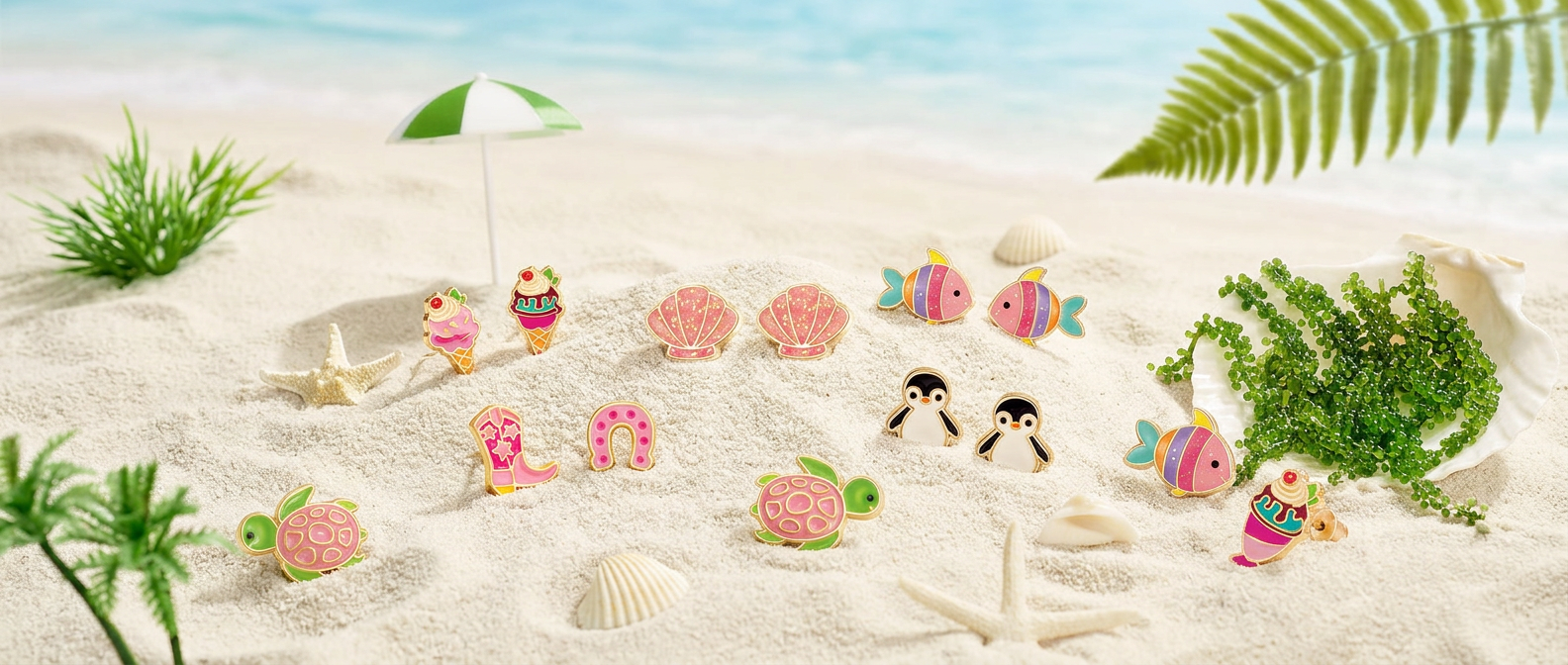 Summer Earrings for Girls