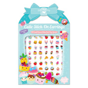Sweet Shop Stick-On Earrings for Kids - Non-Toxic & Safe Earring Stickers. No Piercing Required. Sweetest Birthday Return Gifts & Goodie Bag Ideas.