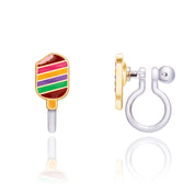 Cute ice cream truck treats gift for girls featuring popsicle and scoop clip on earrings perfect for summer vacation or birthdays. Official distributor of Girl Nation Canada offering fast shipping on safe, comfortable earrings.