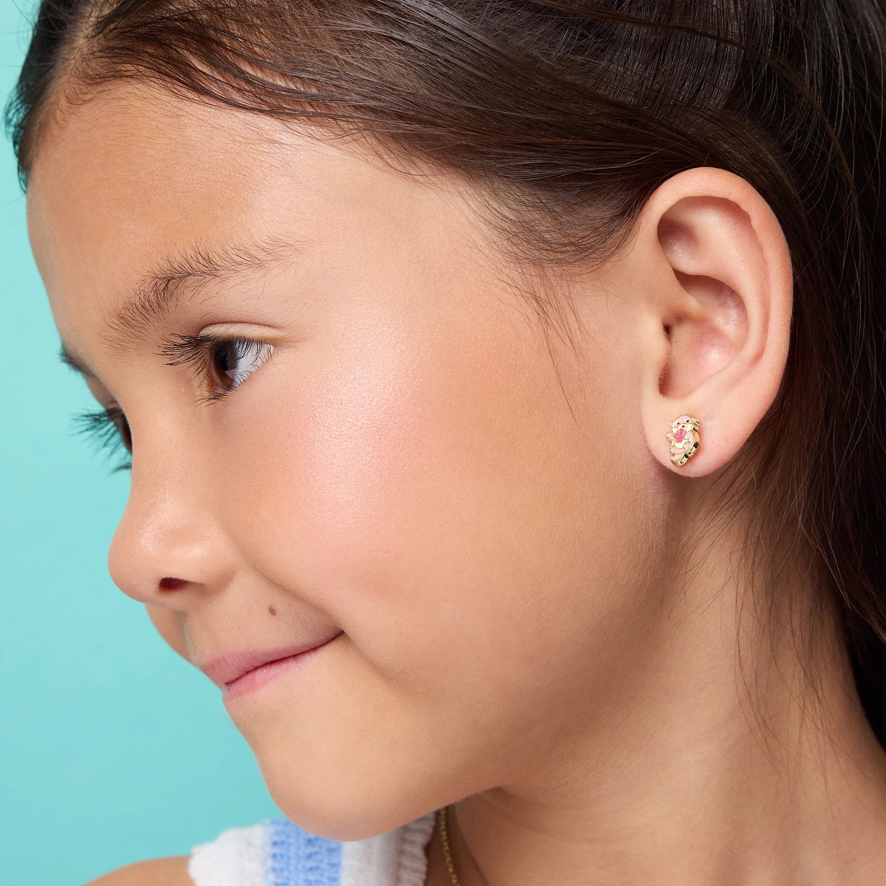 The Perfect Pair | Sea Otter & Glitter Seashell Earrings
