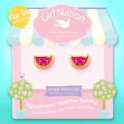 Kids Clip-on Earrings | One in a Melon