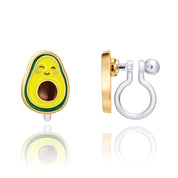 Lead-free and nickel-free sushi and avocado kids jewelry designed for maximum comfort for non-pierced ears. High-quality, non-toxic earrings delivered in a premium gift box across Canada.