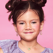 Gift-ready Sweet Petite unicorn necklace in premium card packaging. An ideal lightweight present for nieces on birthdays or dance recitals.