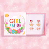 Kids Stud Earring Gift Set | Be My Valentine