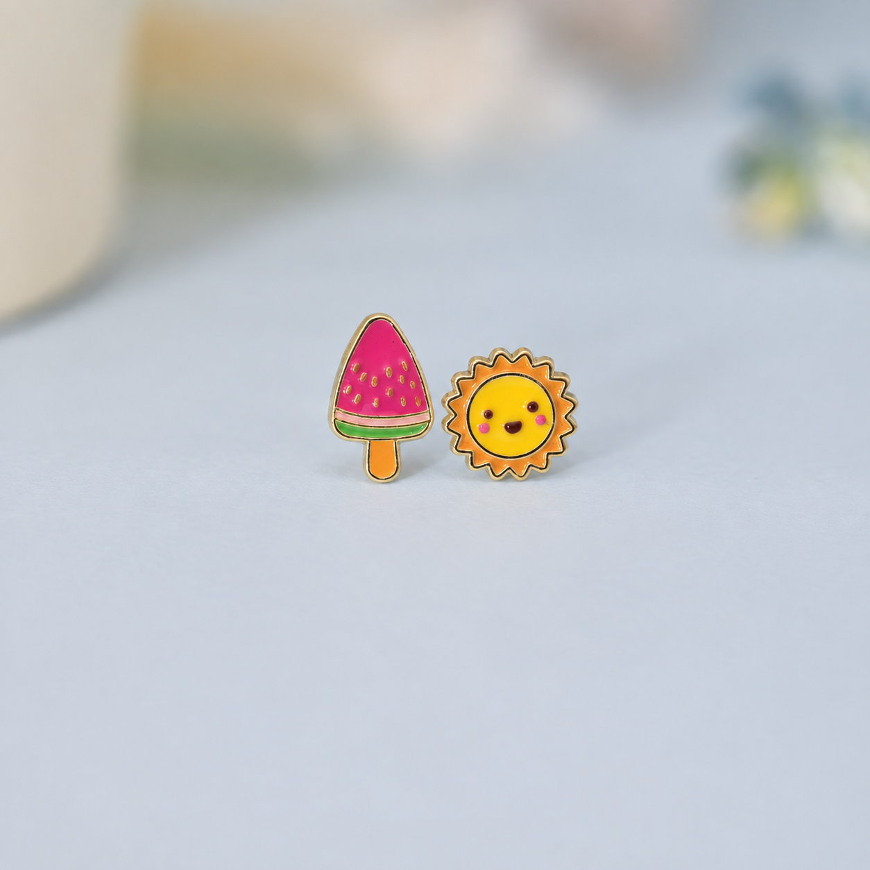 kids-earrings-mix-and-match-watermelon-popsicle-sun.png
