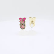 Kids Clip-on Earrings | Crystal Ballet Shoe