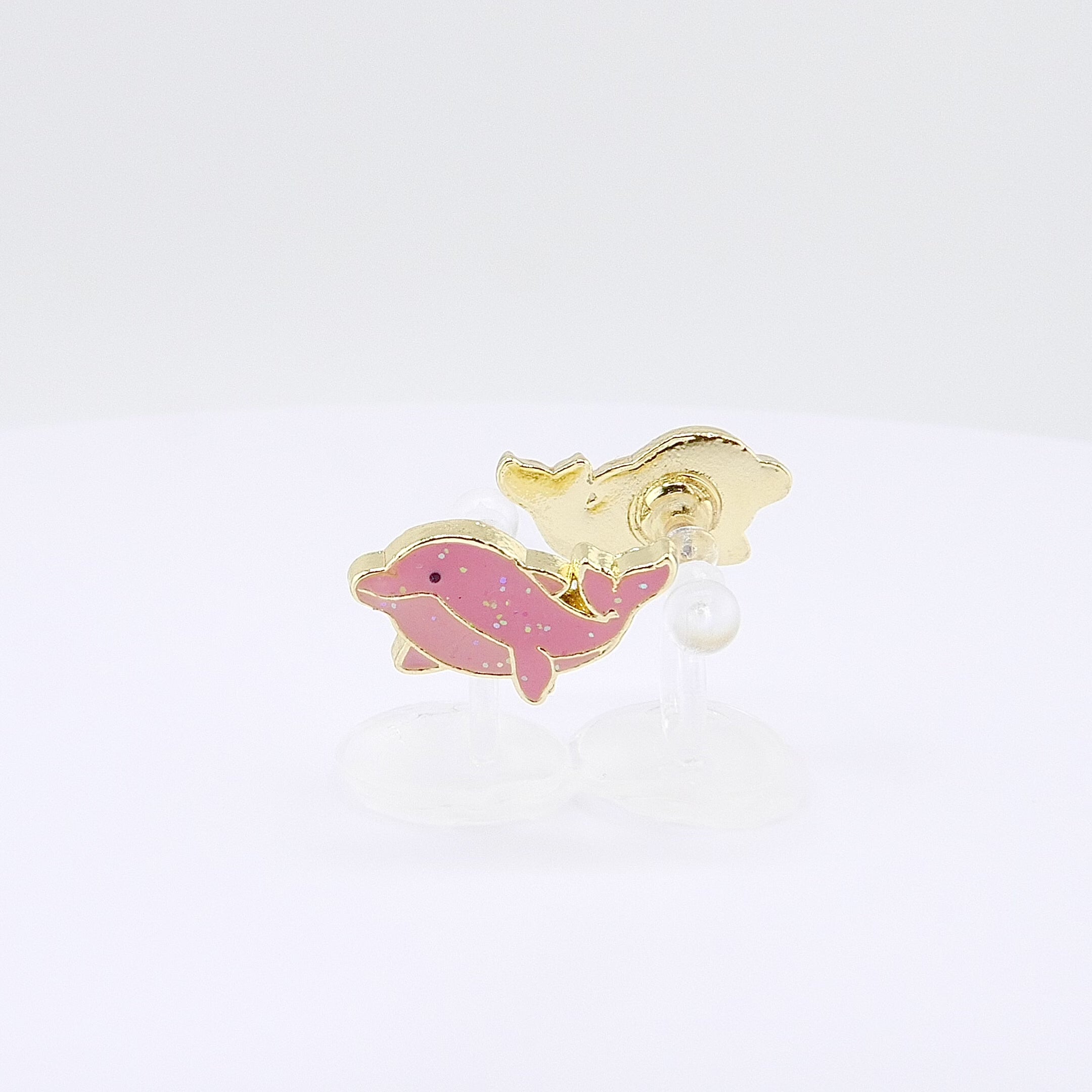 Kids Clip-on Earrings | Dazzling Dolphin