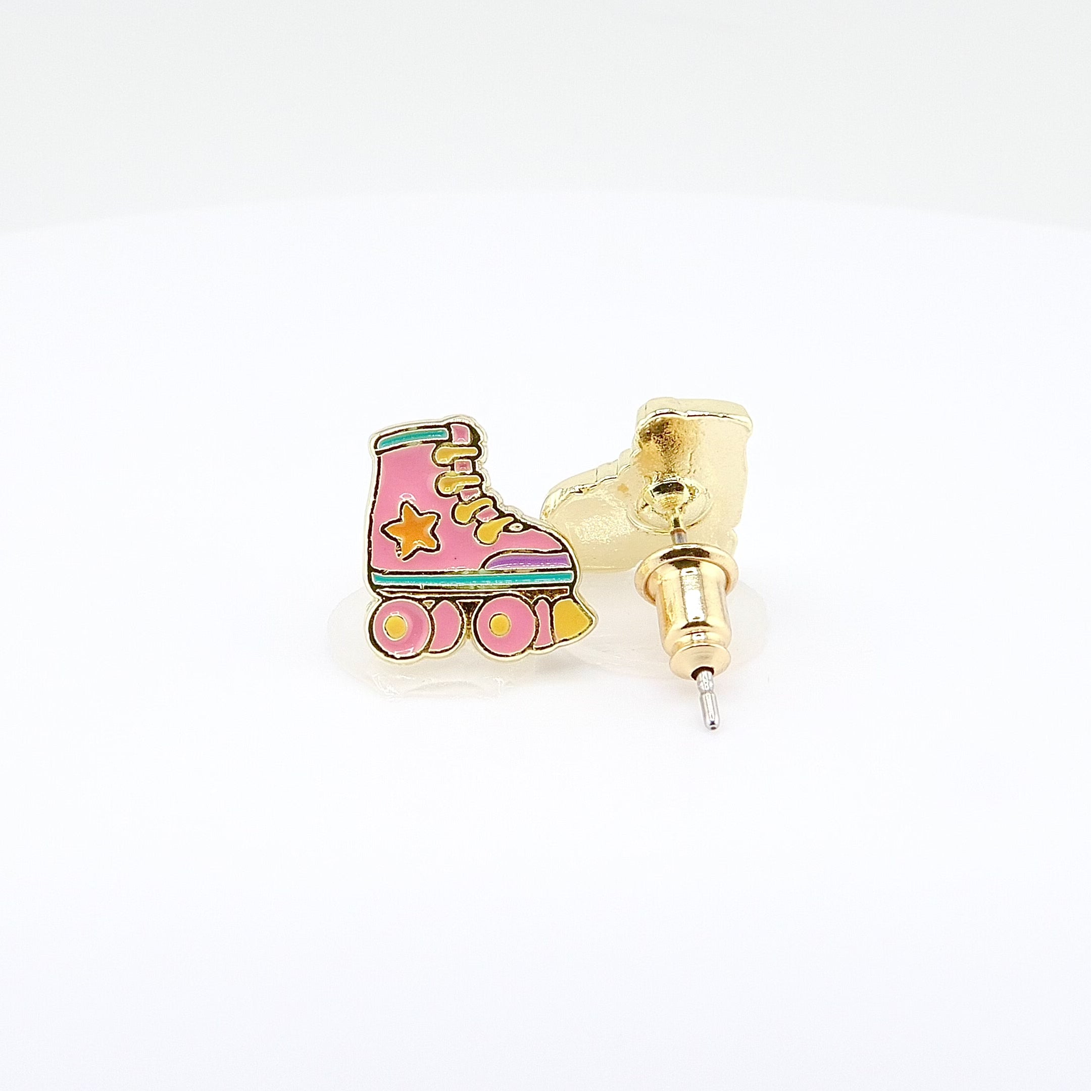 Kids Hypoallergenic Stud Earrings | Easter Roller Skates