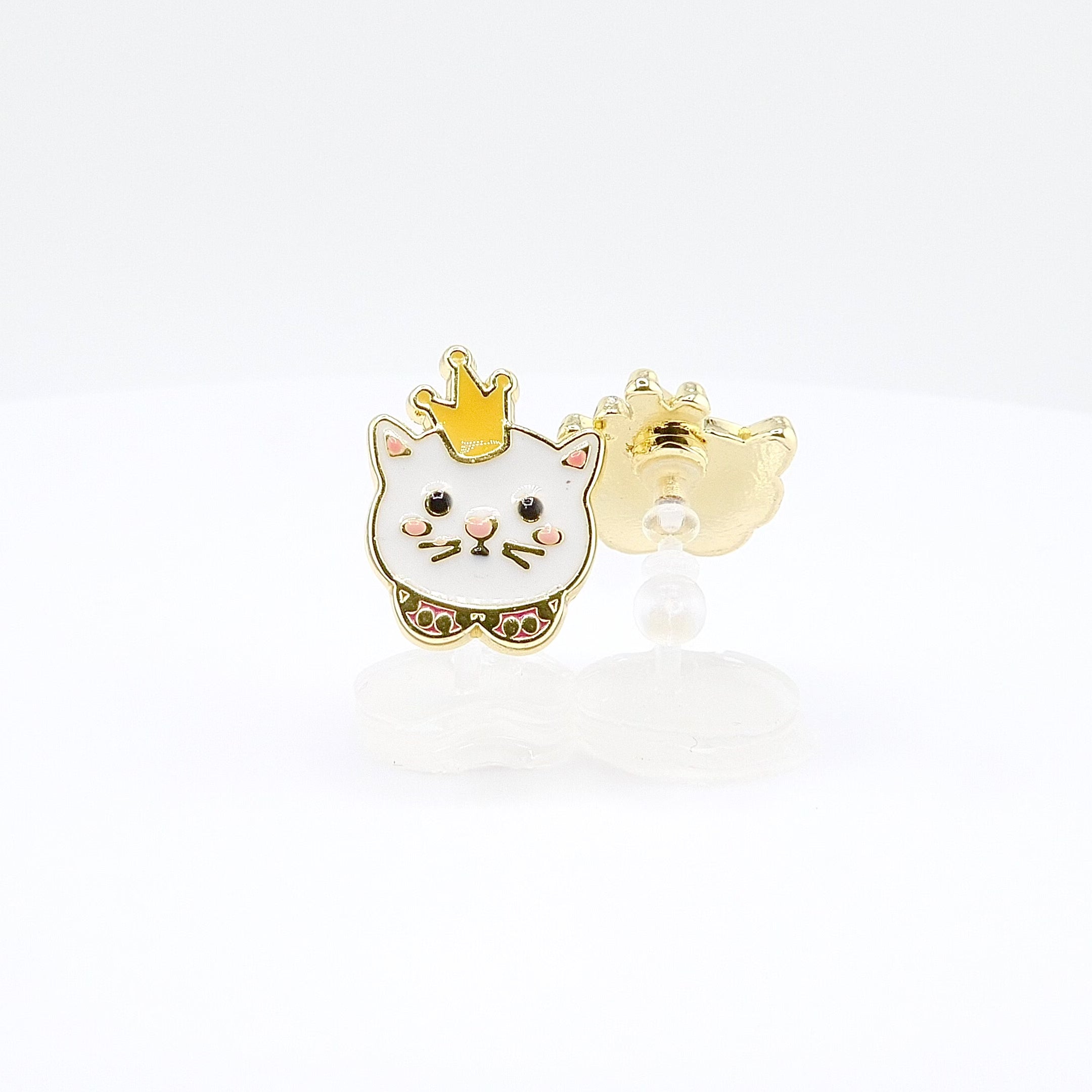 Kids Clip-on Earrings | Kitty Princess