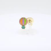 Kids Clip-on Earrings | Easter Hot Air Balloon