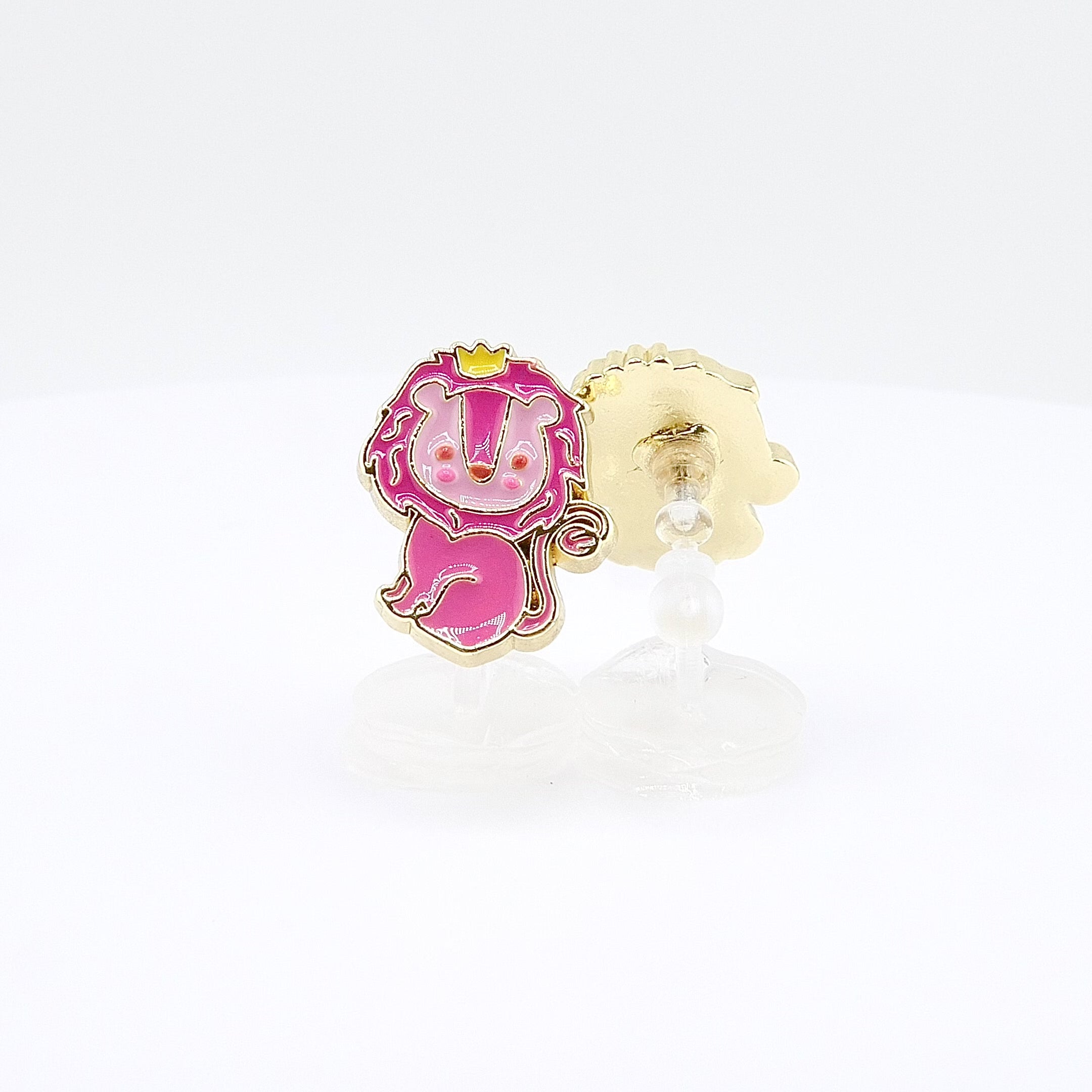 Kids Clip-on Earrings | Little Lion King