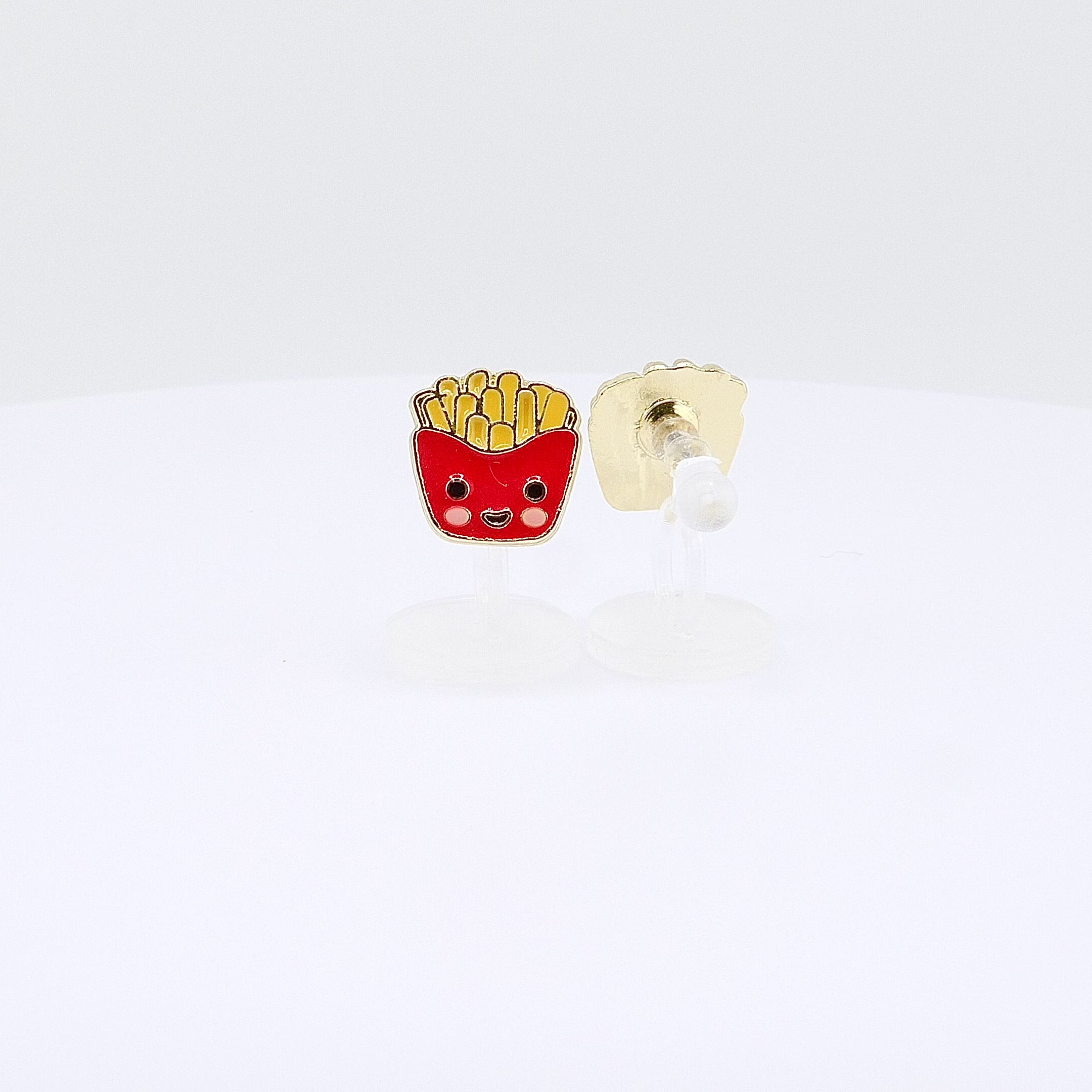 Kids Clip-on Earrings | French Fry Friends
