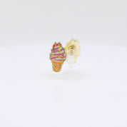 Kids Clip-on Earrings | Soft Serve Swirl