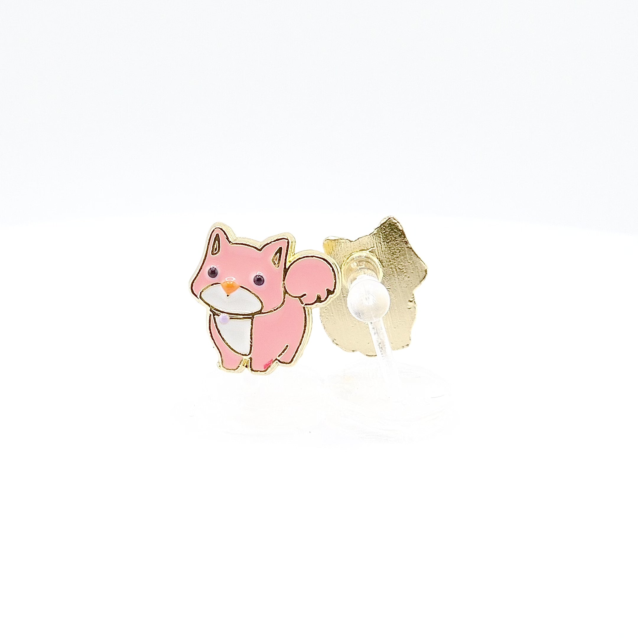 Kids Clip-on Earrings | Easter Charming Corgi