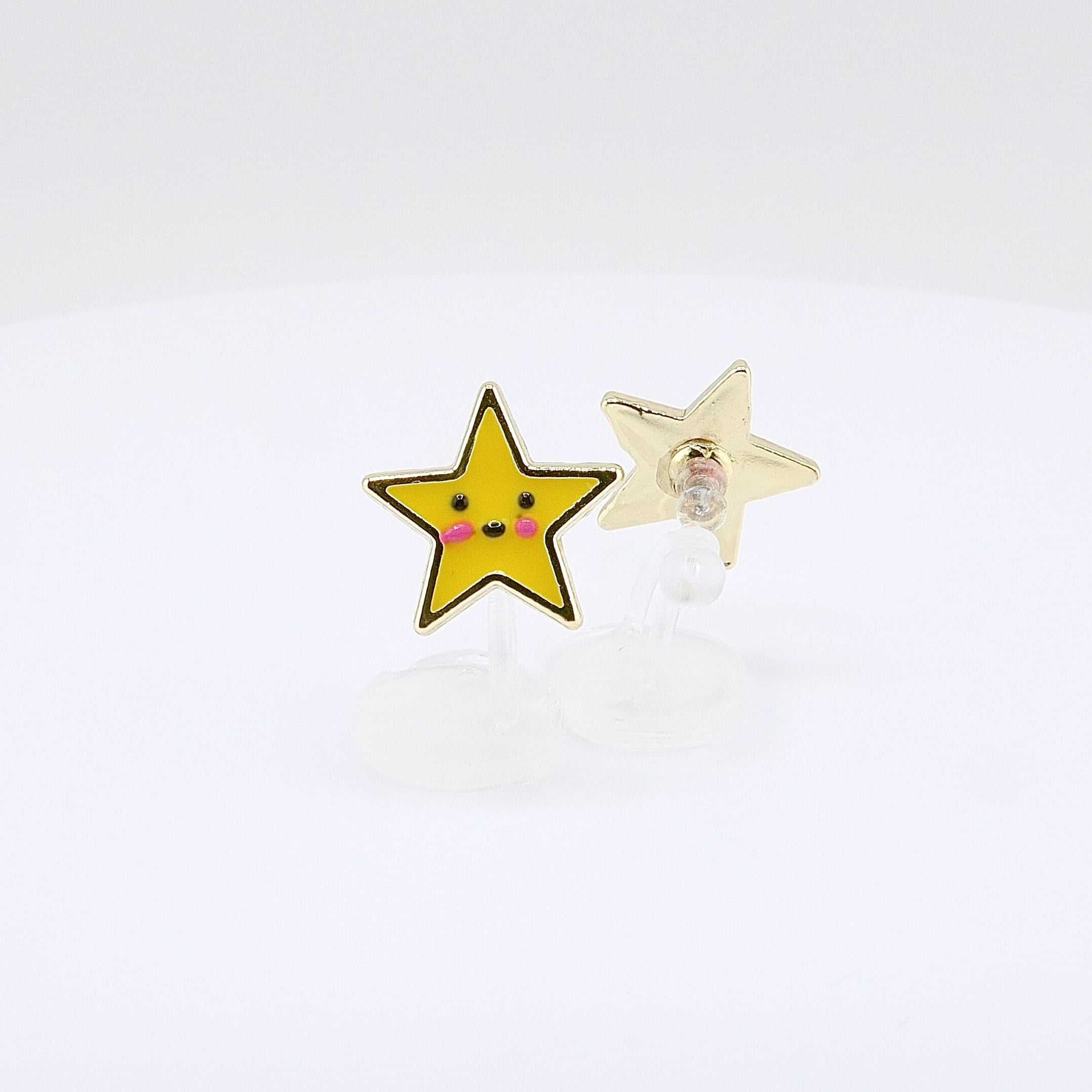 Kids Clip-on Earrings | Holiday Star