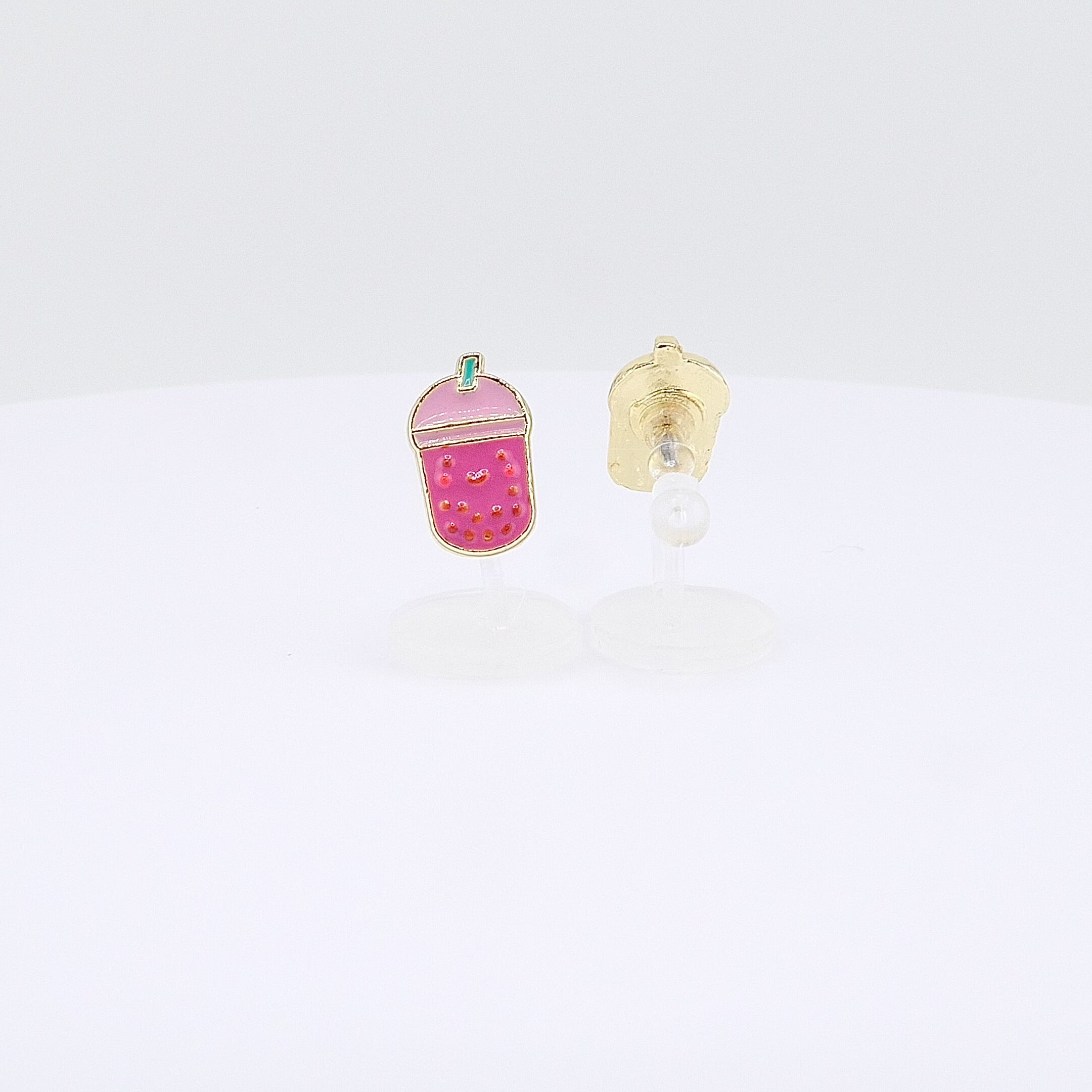 Kids Clip-on Earrings | Boba Tea Bliss