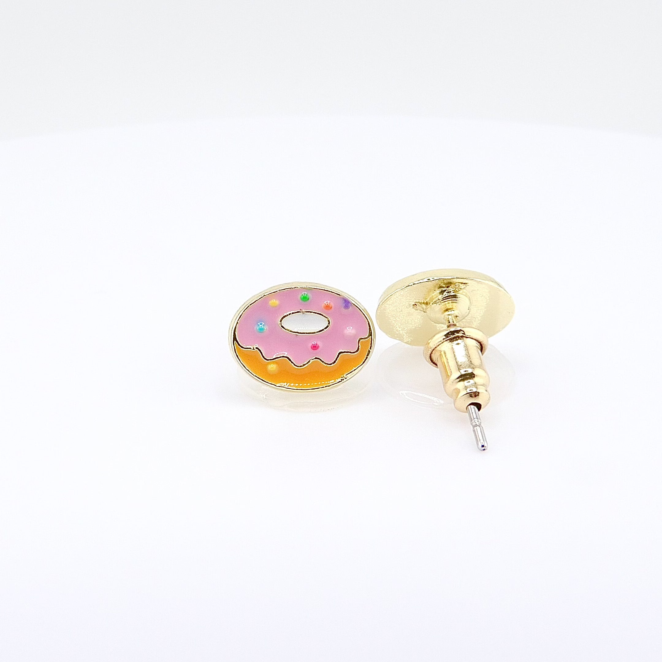 Kids Hypoallergenic Stud Earrings | Very Berry Donut