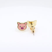 Kids Hypoallergenic Stud Earrings | Easter Precious Pig