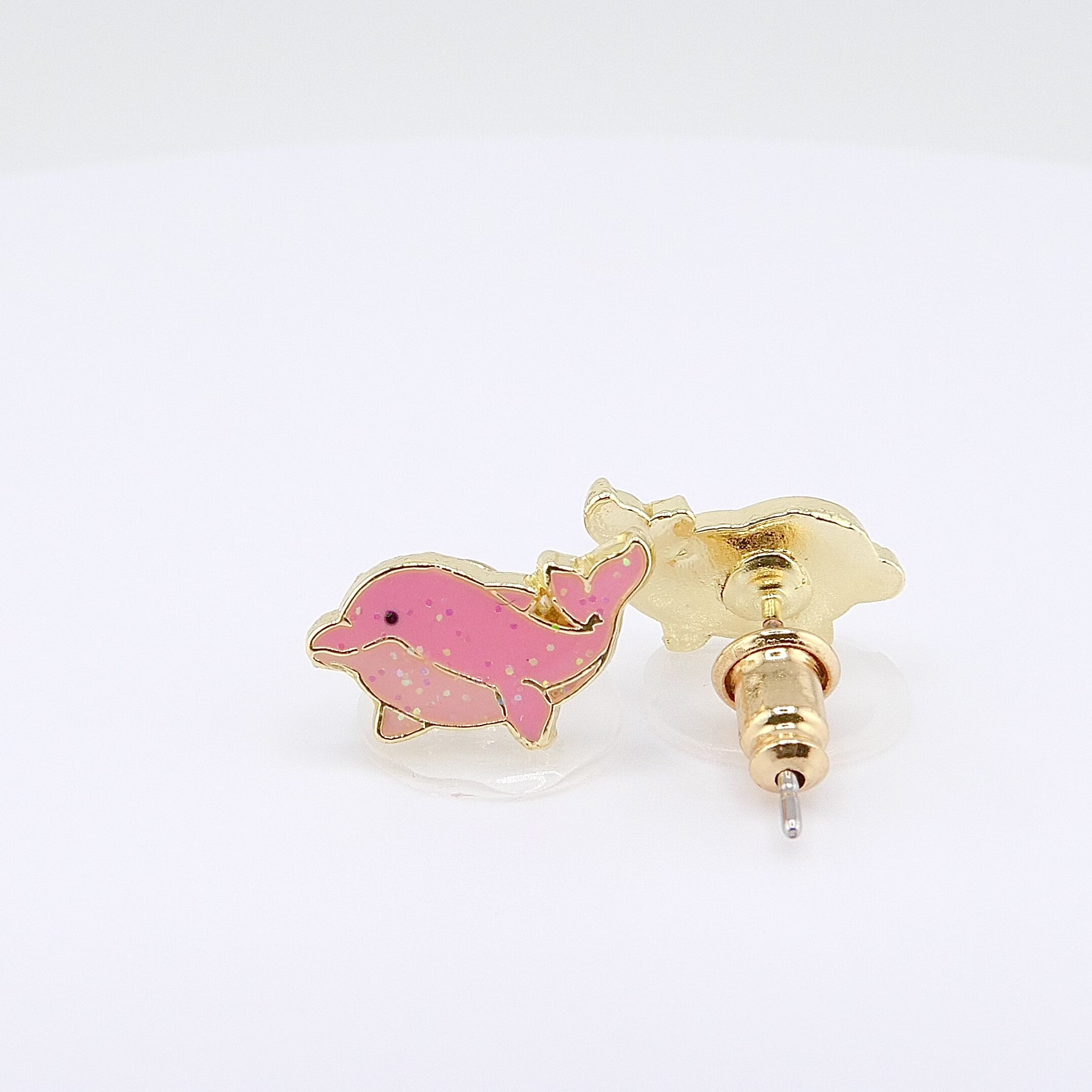 Kids Hypoallergenic Stud Earrings | Dazzling Dolphin