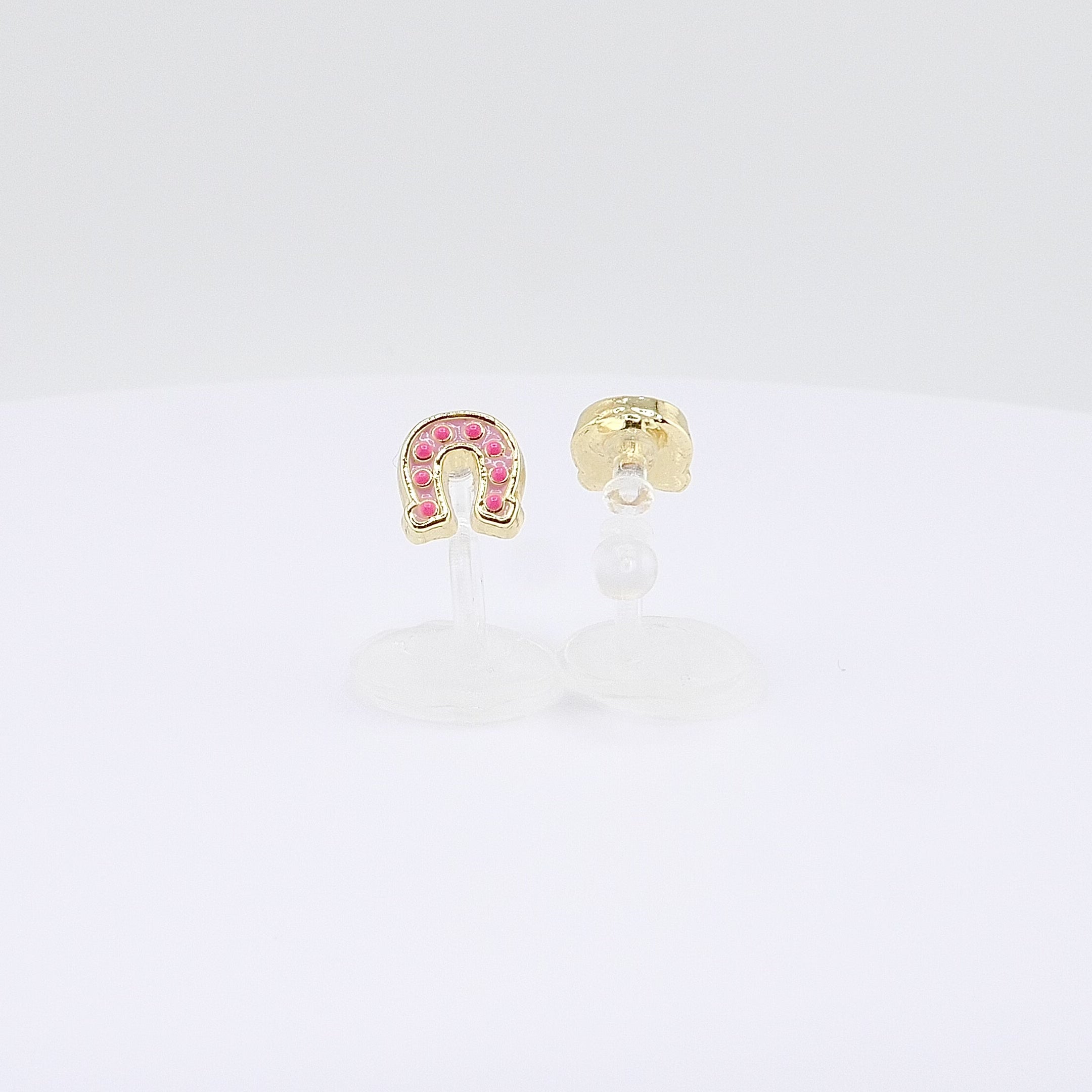Lucky Horseshoe | Western CLIP ON Earrings