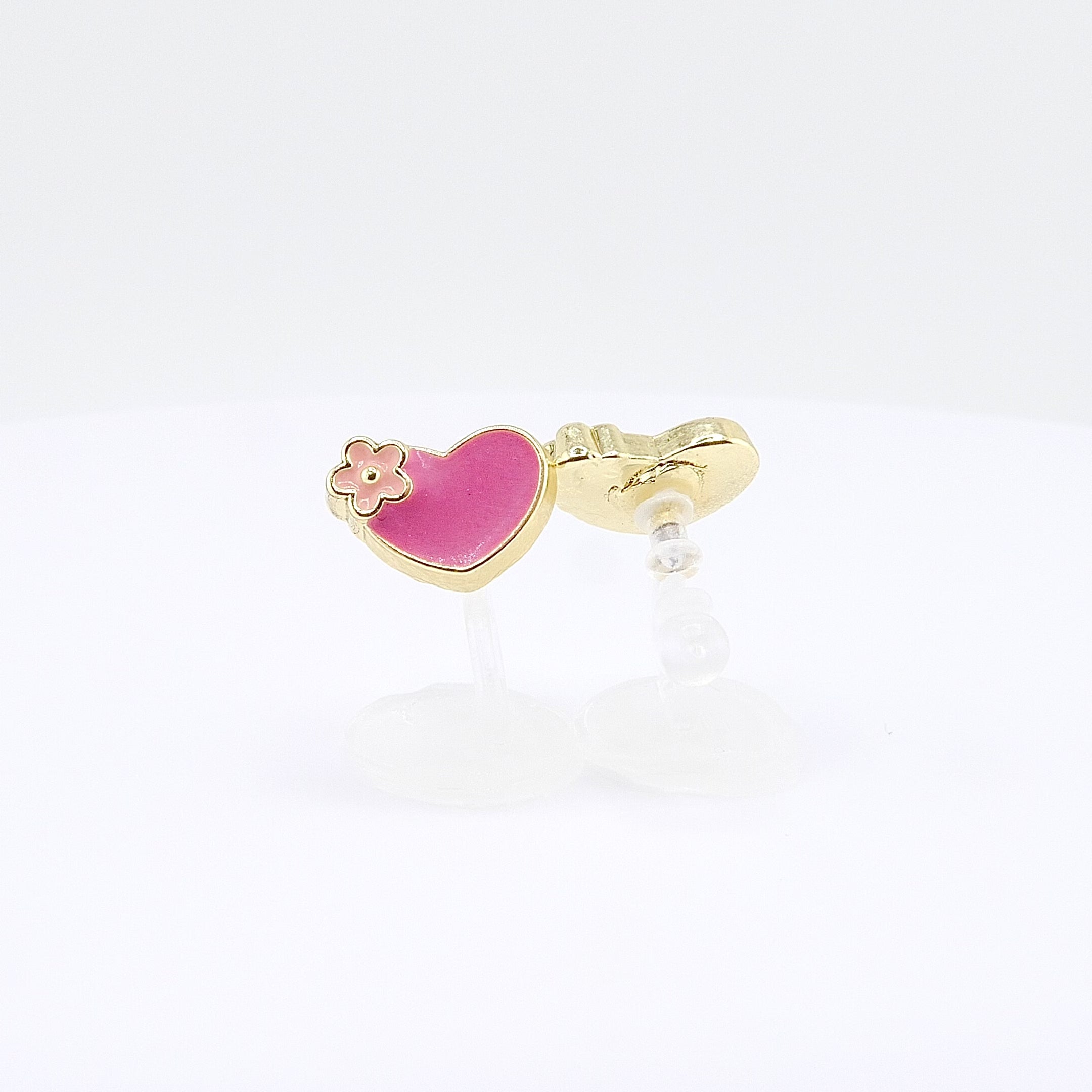 Kids Clip-on Earrings | Hearts and Flowers