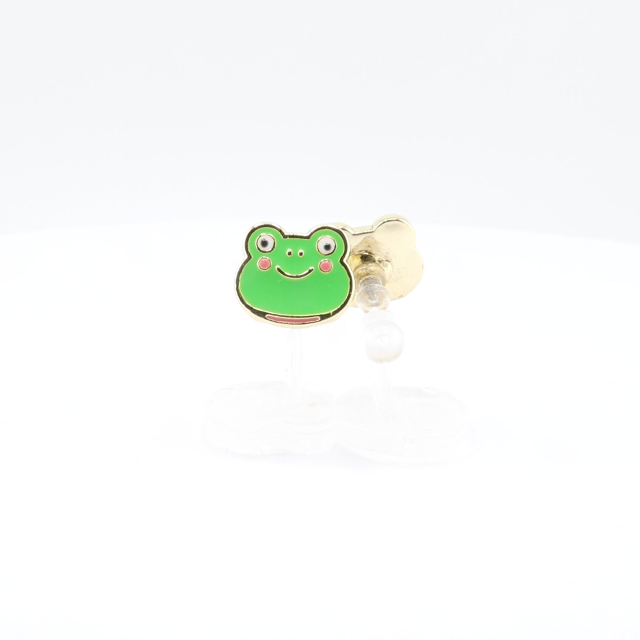 Kids Clip-on Earrings | Fancy Frog