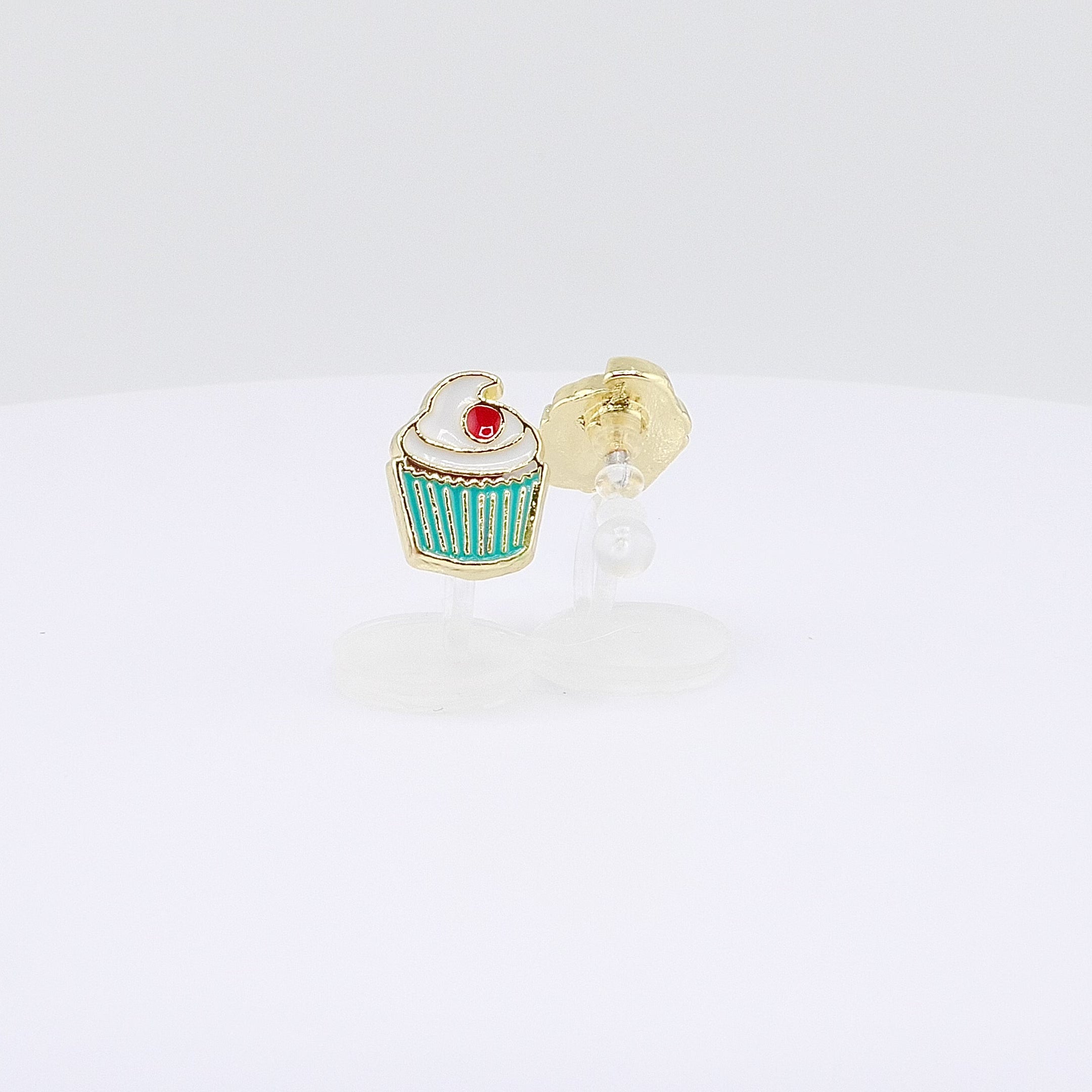 Kids Clip-on Earrings | Classic Cupcake