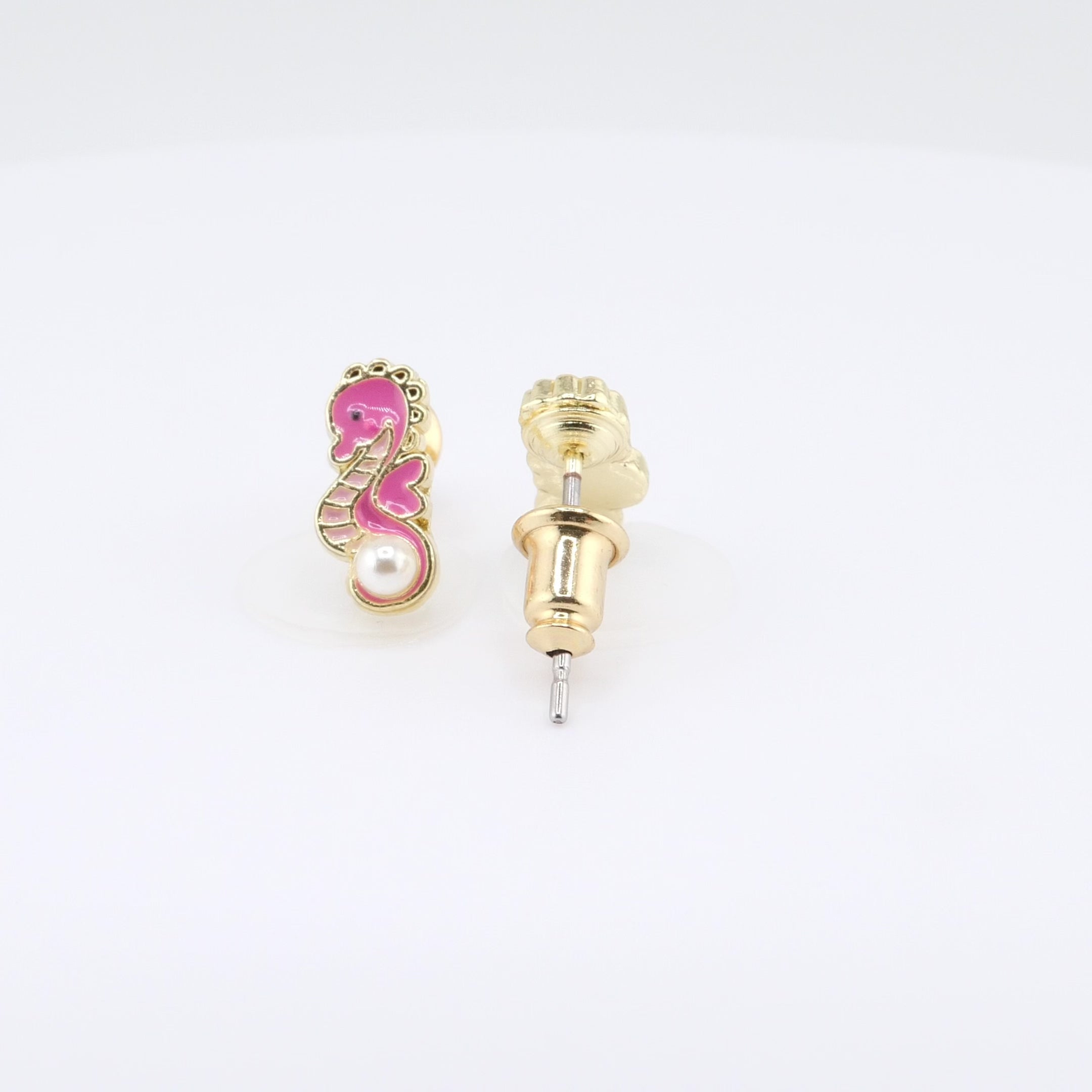 Kids Hypoallergenic Stud Earrings | Seahorse