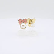 Kids Clip-on Earrings | Pink Chic Bow