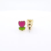 Kids Hypoallergenic Stud Earrings | Easter Tiny Tulip