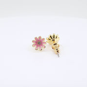Kids Hypoallergenic Stud Earrings | Easter Pink Daisy
