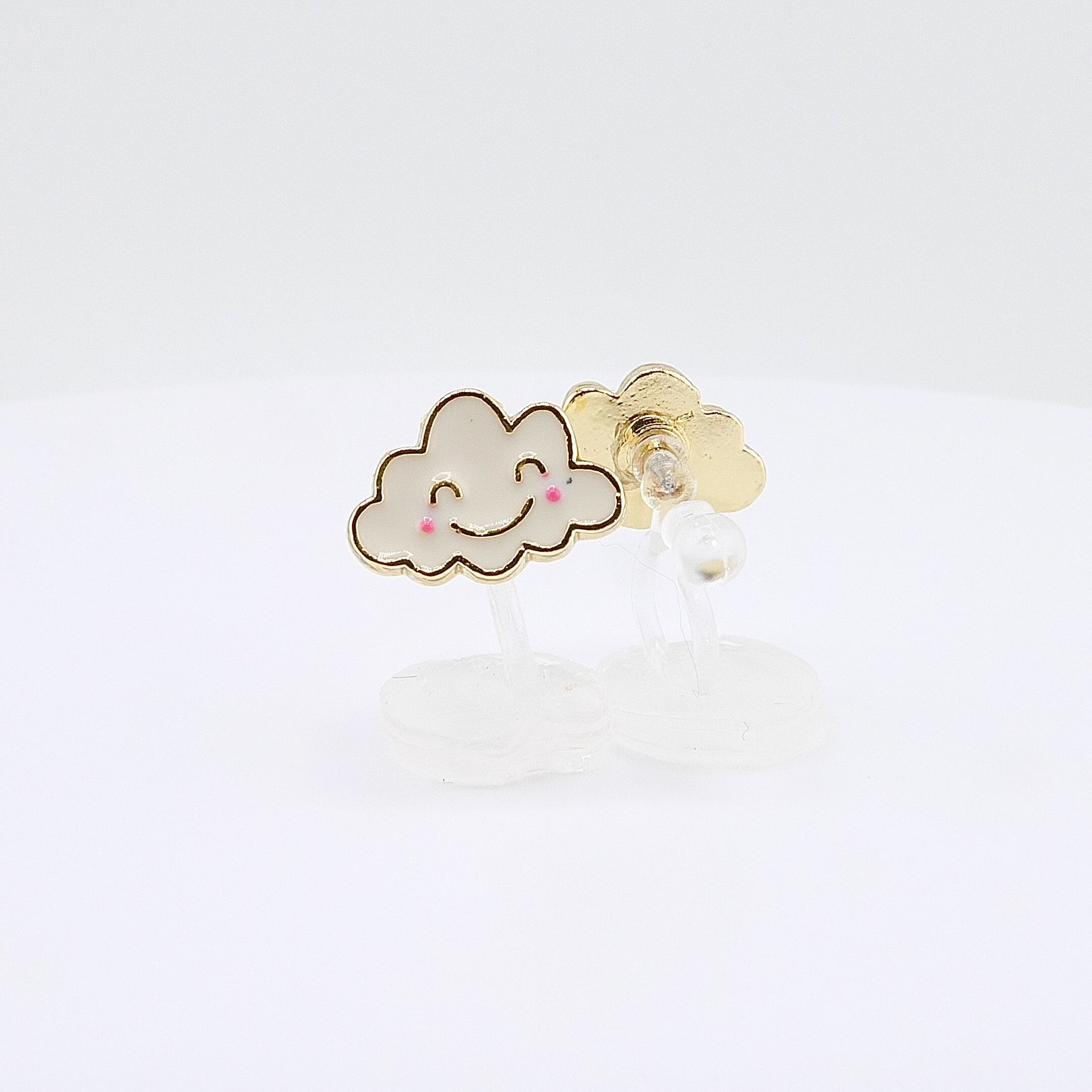 Kids Clip-on Earrings | Easter Happy Cloud