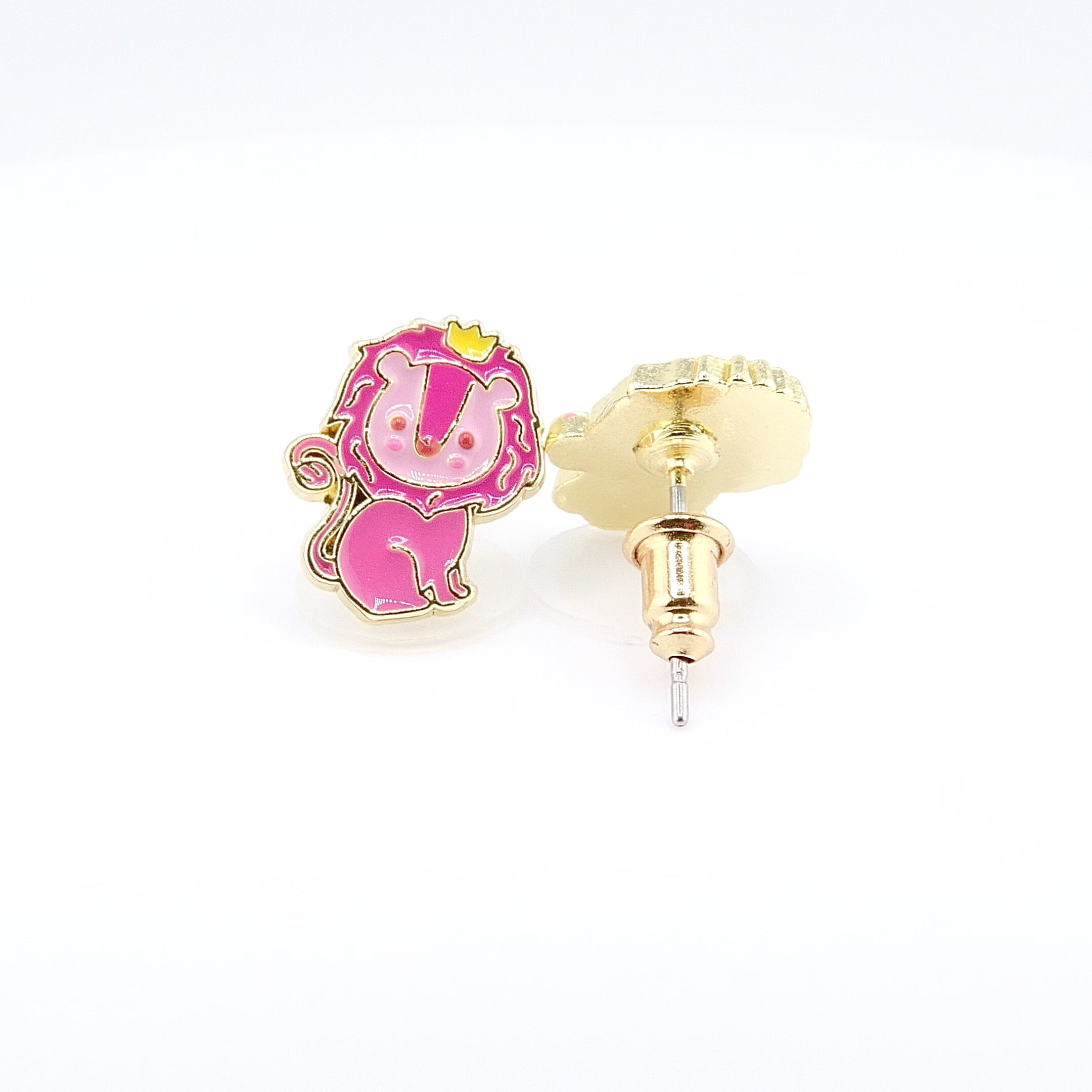 Kids Hypoallergenic Stud Earrings | Little Lion King