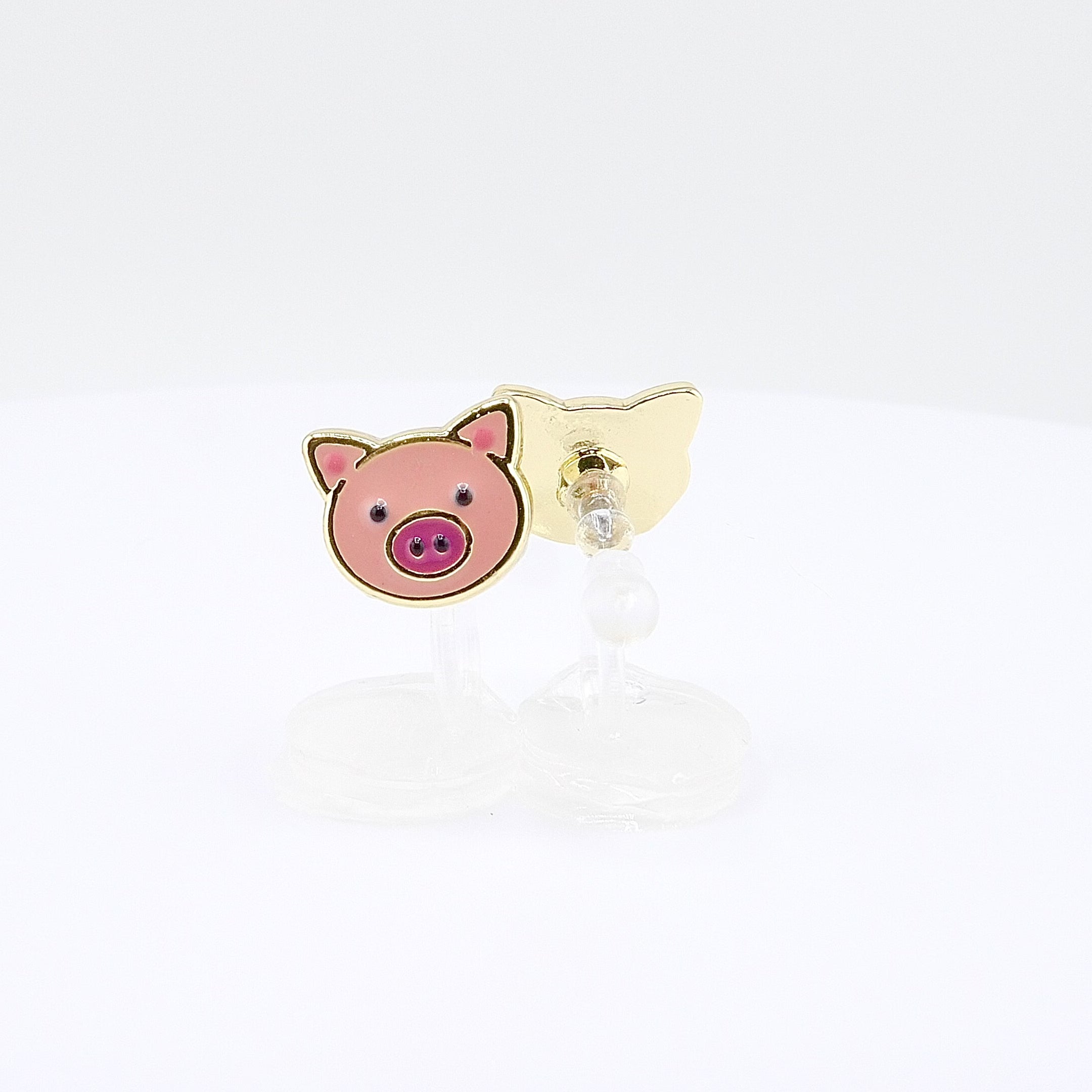 Kids Clip-on Earrings | Easter Precious Pig