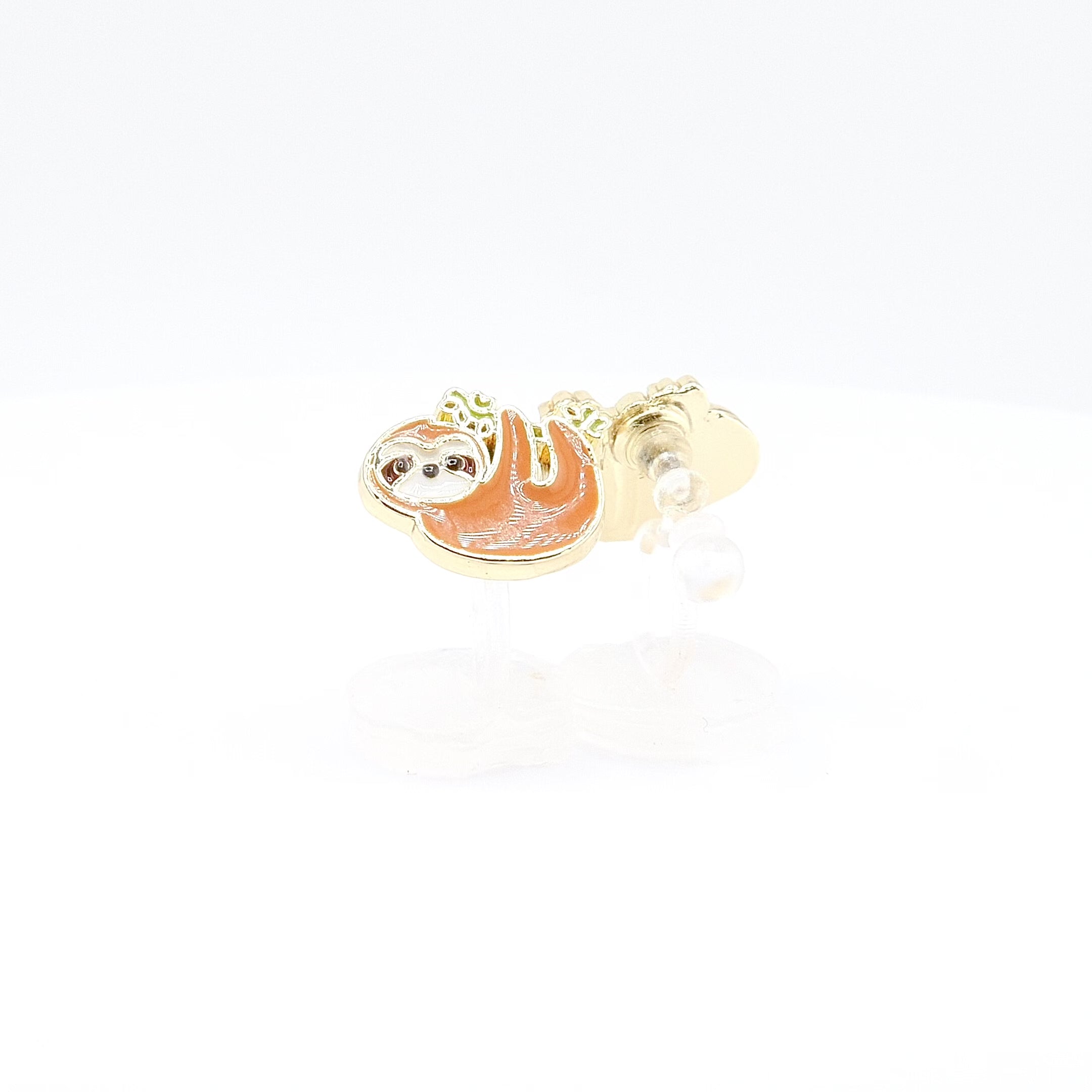 Kids Clip-on Earrings | Playful Sloth