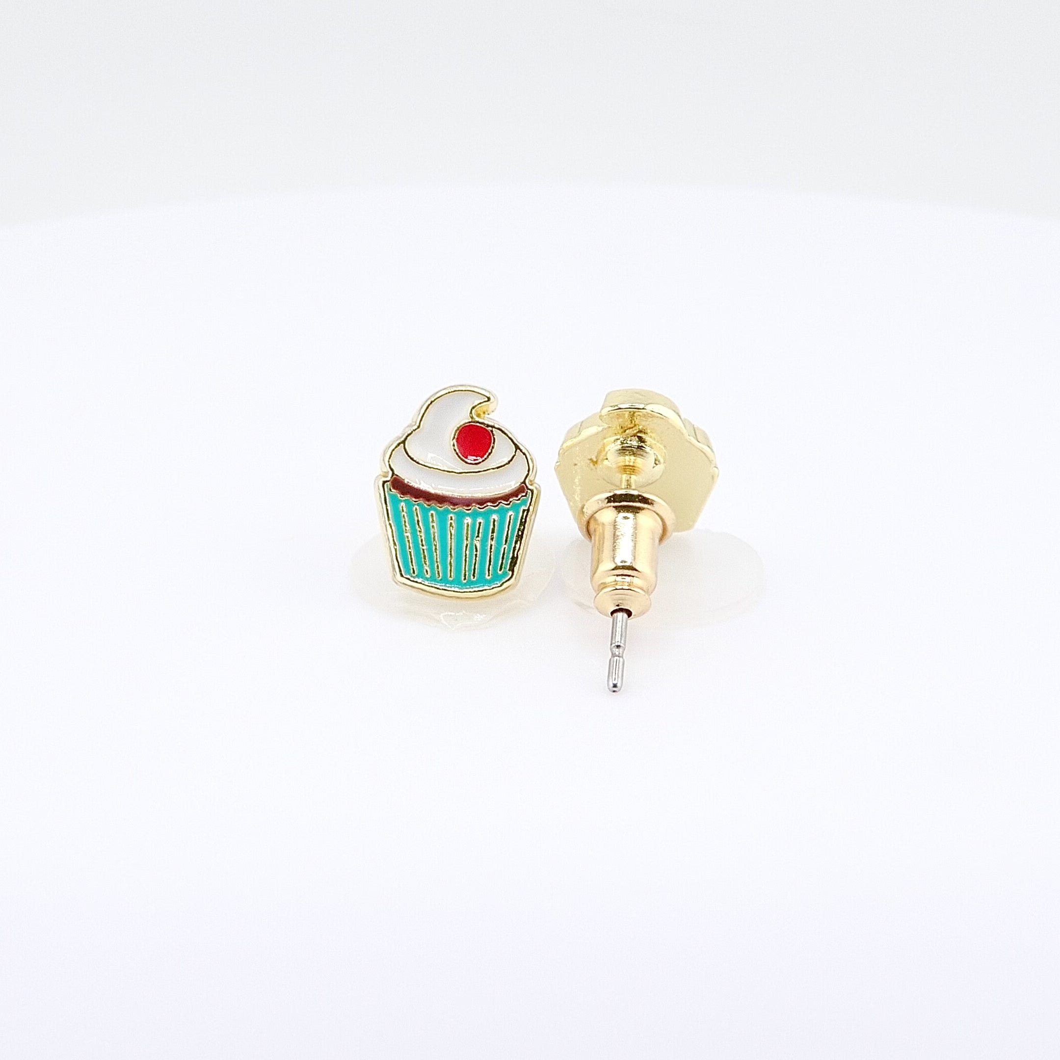 Kids Hypoallergenic Stud Earrings | Classic Cupcake