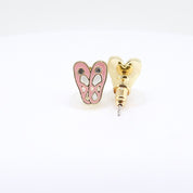 Kids Hypoallergenic Stud Earrings | Ballet Slippers