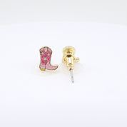 Kids Hypoallergenic Stud Earrings | Boot 'Scootin Cutie