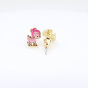 Kids Hypoallergenic Stud Earrings | Easter Darling Deer